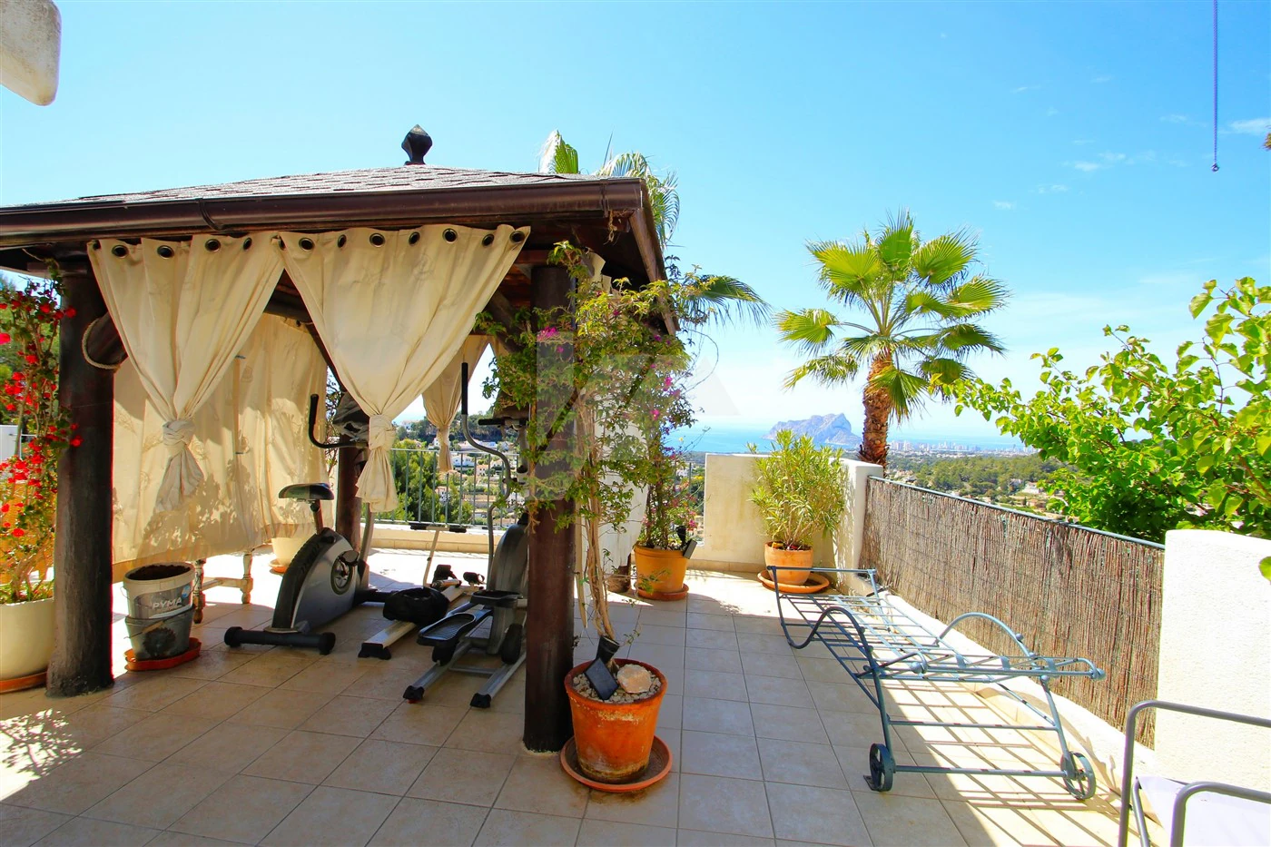 Sea view villa for sale in Benissa, Costa Blanca.
