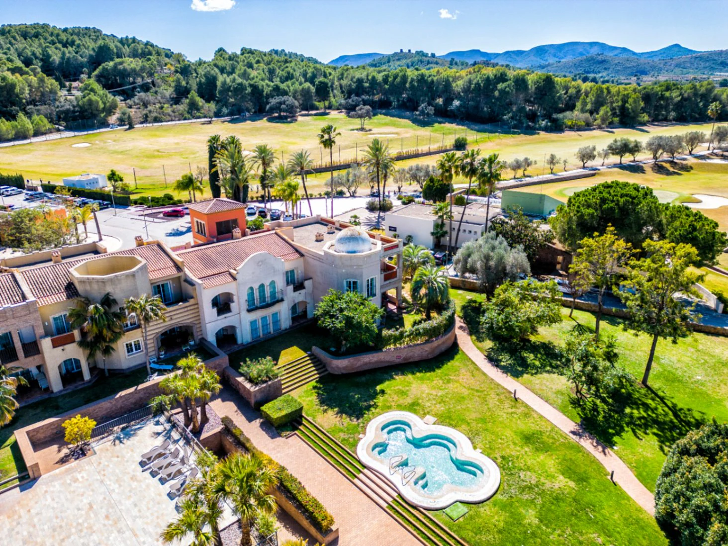 Apartment with separate guest area, in the surroundings of the Denia Marriott La Sella Golf Resort  Spa