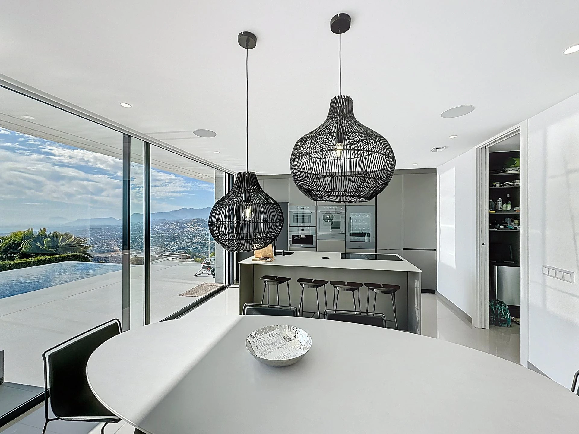 Cumbre del Sol modern luxury villa with panoramic views