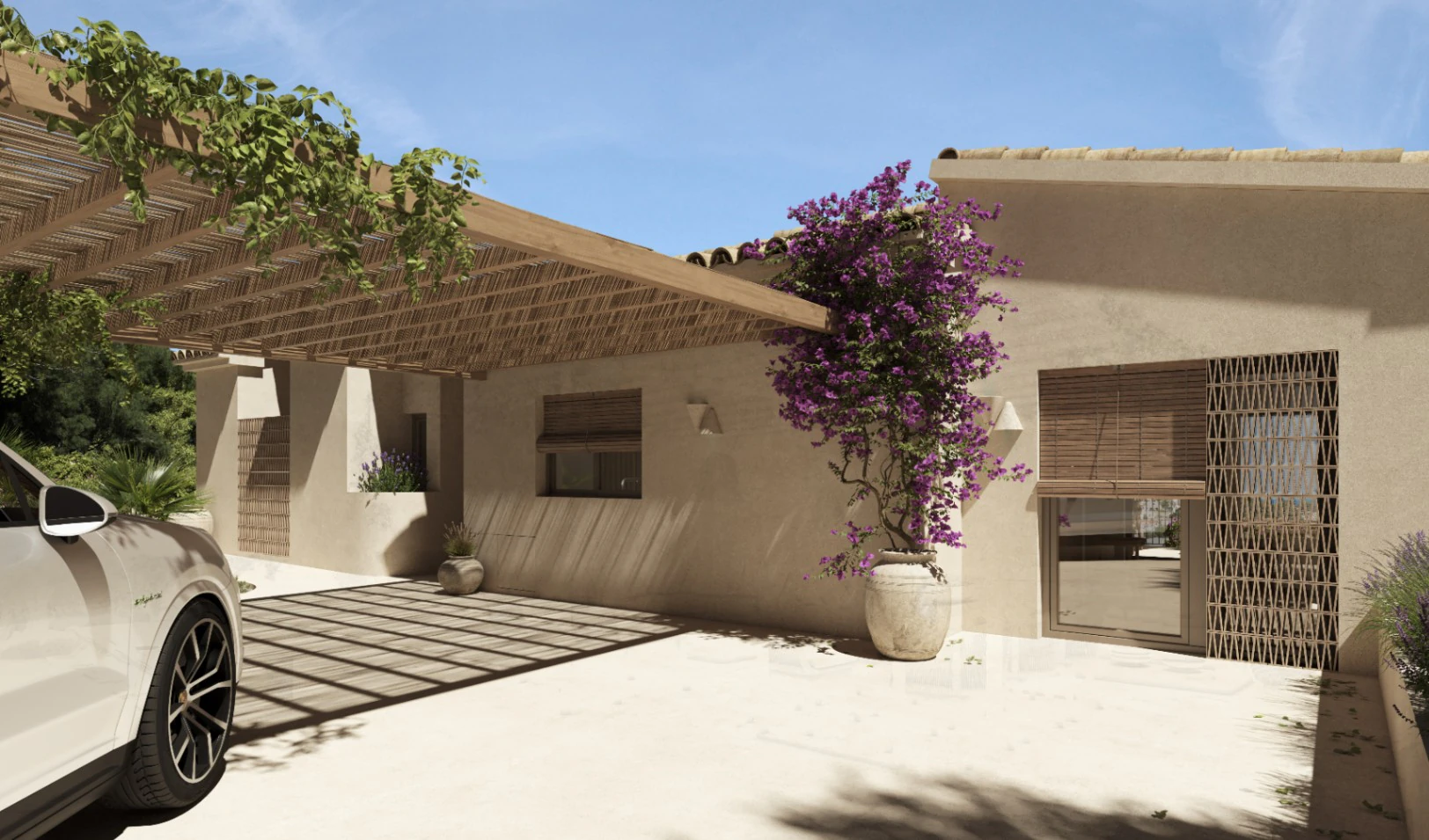 Renovation project: villa for sale in Benissa Costa