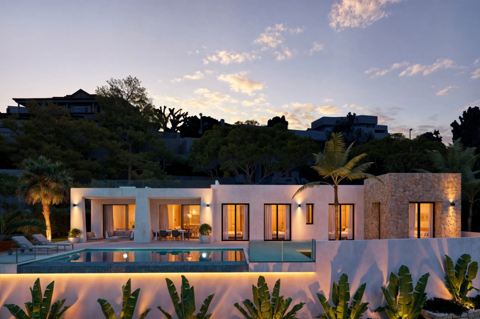 Freistehende Villa mit luxuriöser Ausstattung und Panoramablick in Calpe