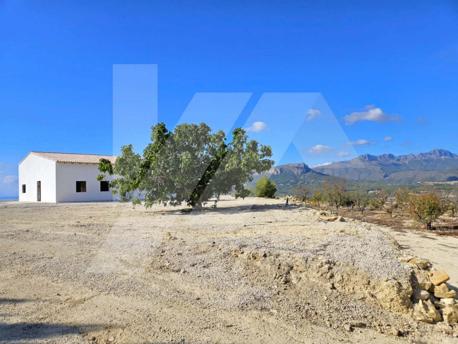 Finca à vendre avec vue sur la mer à Benissa. Costa Blanca.
