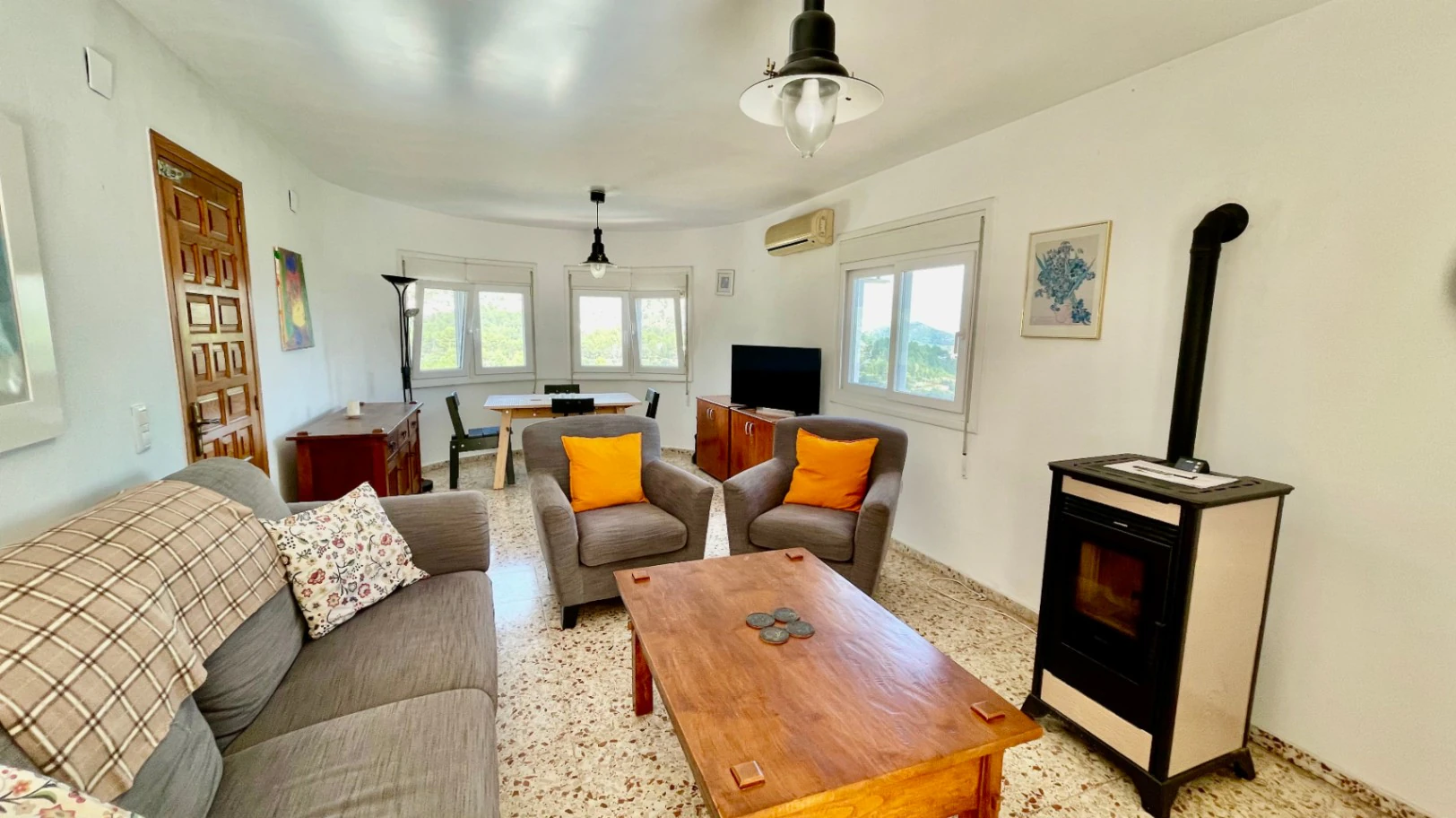 Villa for sale in Benigembla: Peaceful, rural, completely private