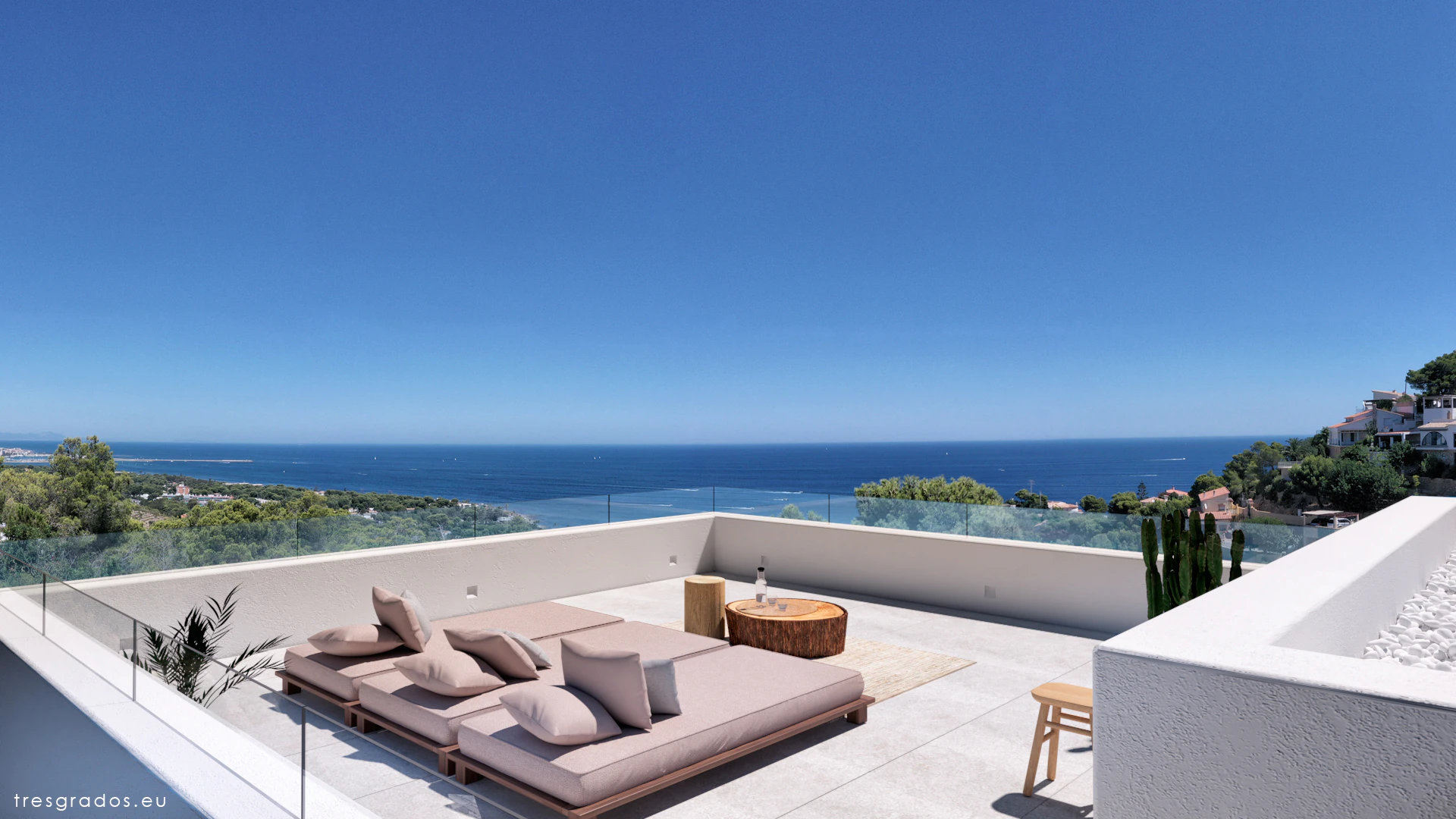 Luxury villa with 360 views
