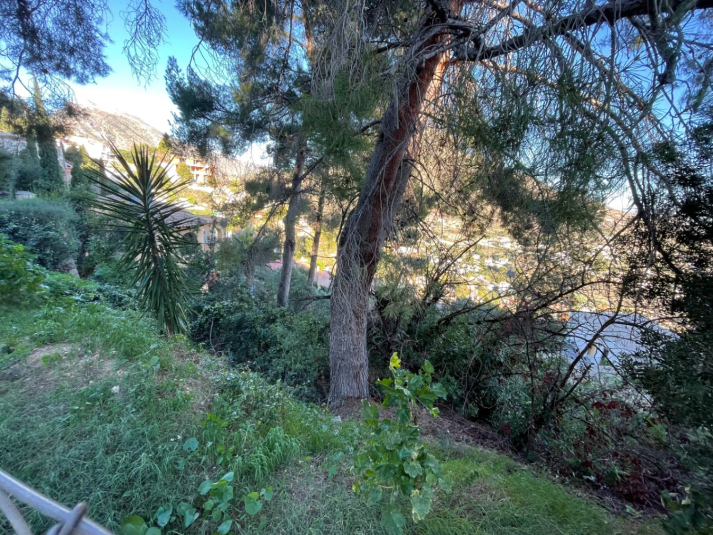 Parcelle avec vue dégagée à vendre à Calpe