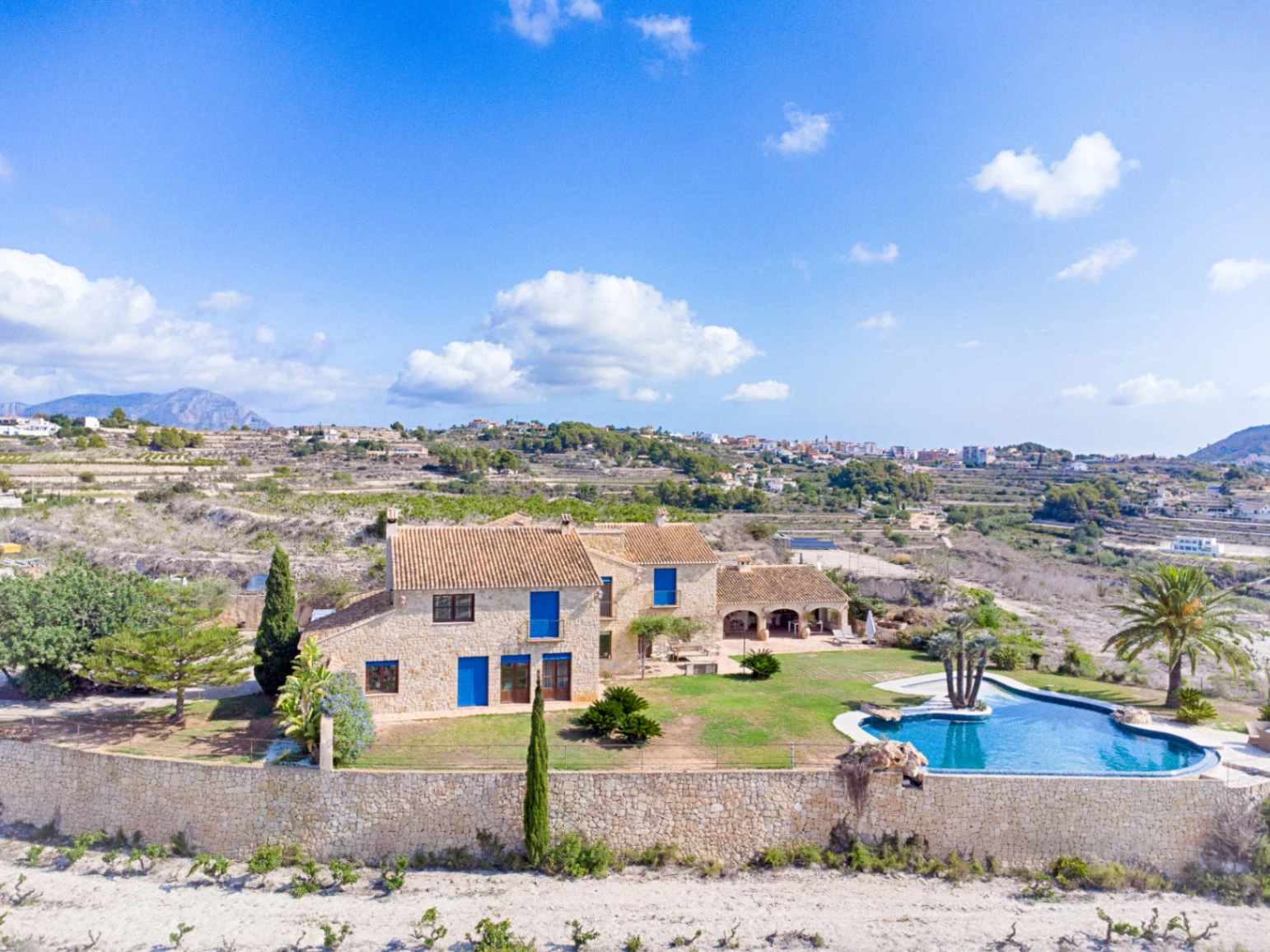 Einzigartige Finca an der besten Lage von Moraira.