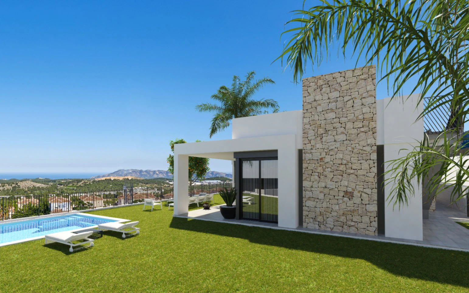 New Duplex Villa For Sale in Polop