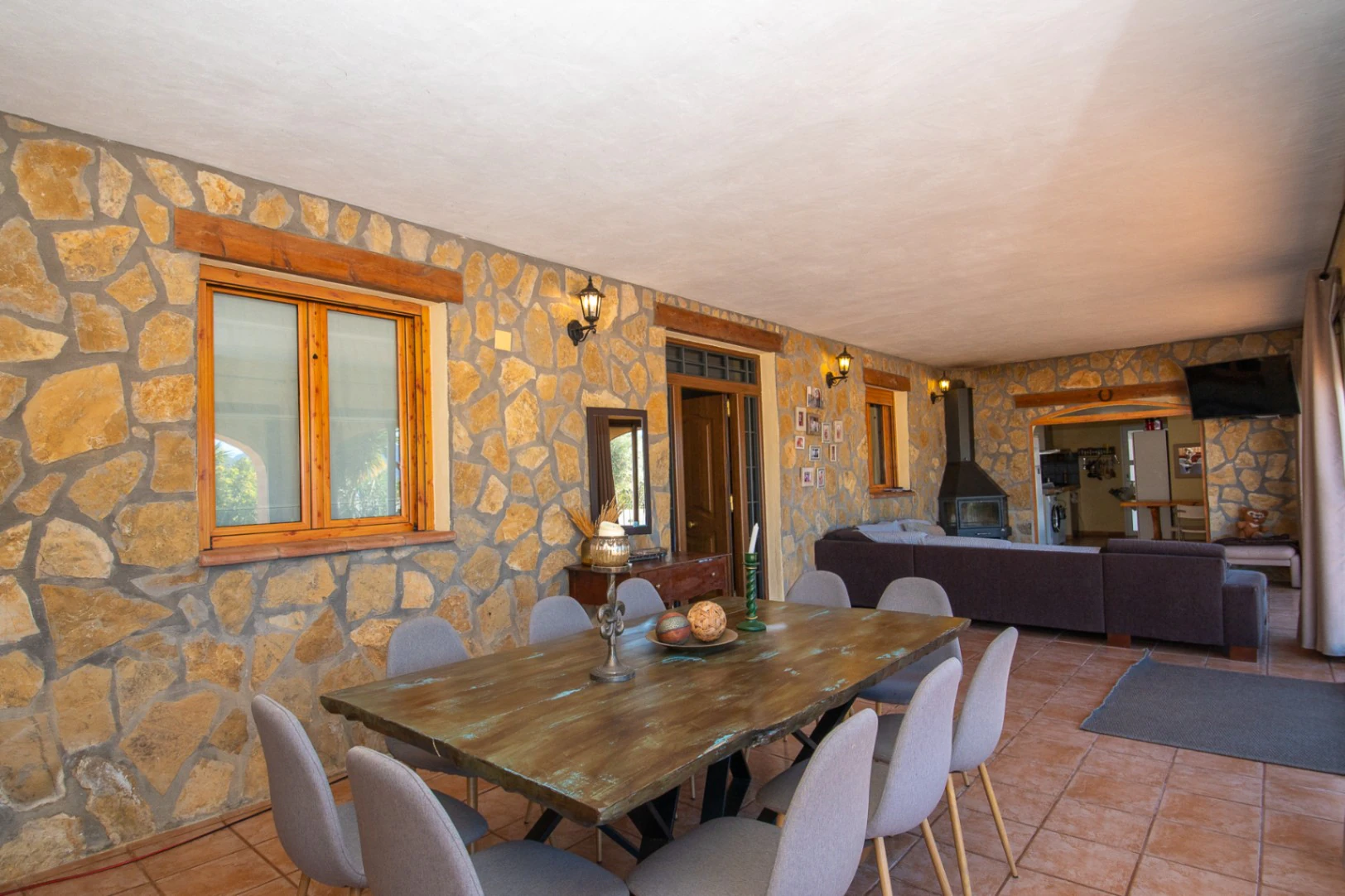 Stone-Faced Villa in Partida Canor Benissa – Private Pool, Large Terrace and Countryside Outlook
