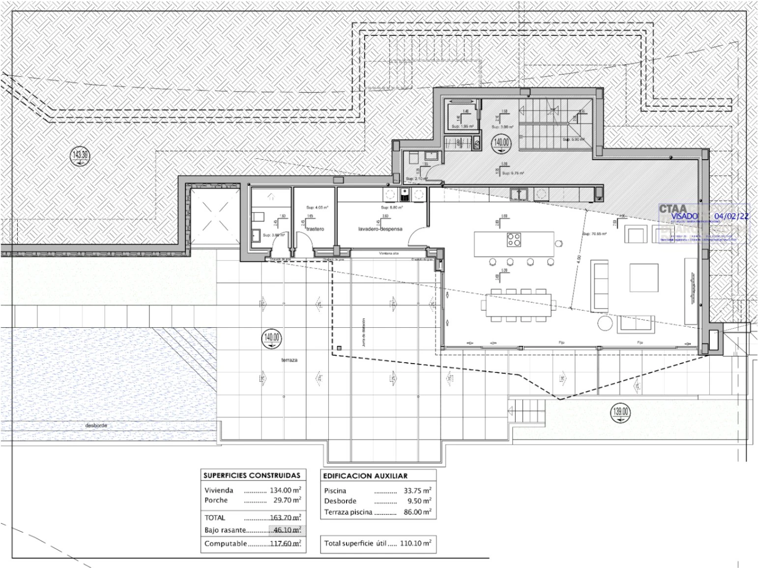 Projet sous licence : villa avec vue sur la mer à vendre à Benissa
