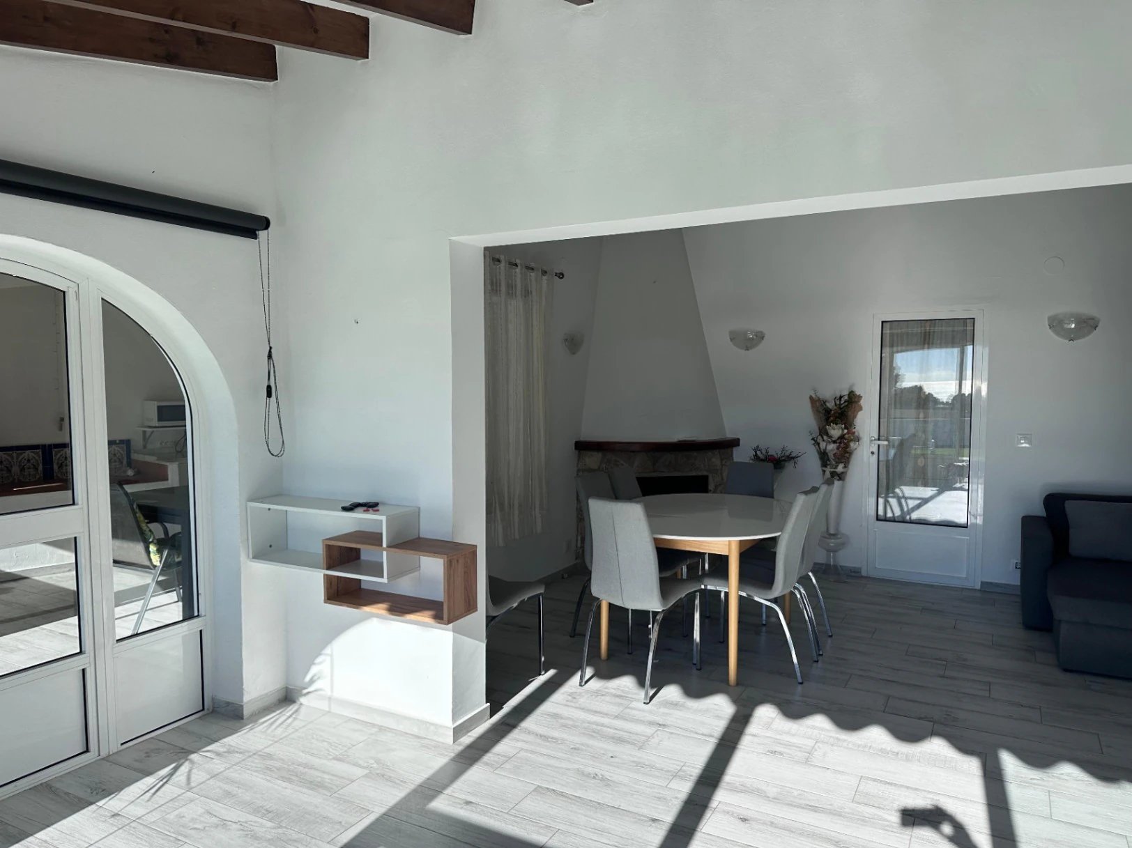 Villa de una sola planta con vistas al mar en venta en Moraira