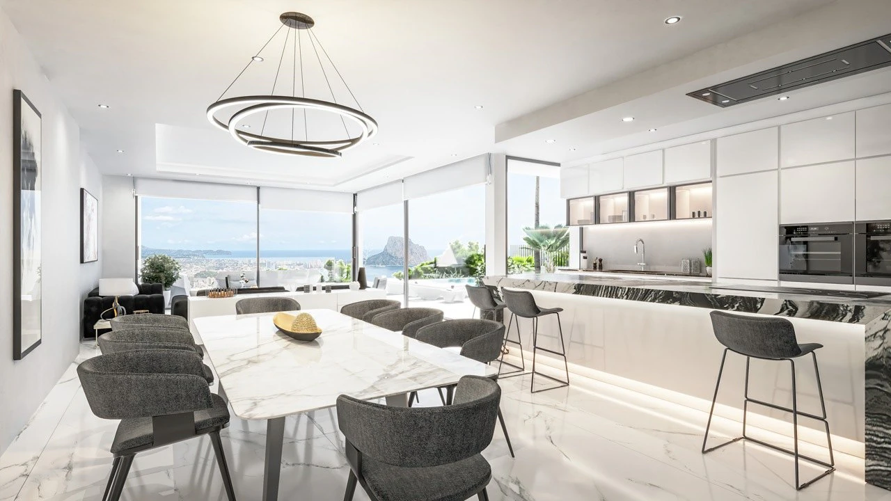 NEW PROJECT IN CALPE WITH SPECTACULAR VIEWS