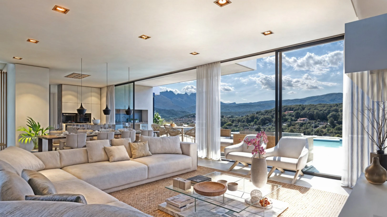 Stunning Villa with Breathtaking Mountain Views in Calpe