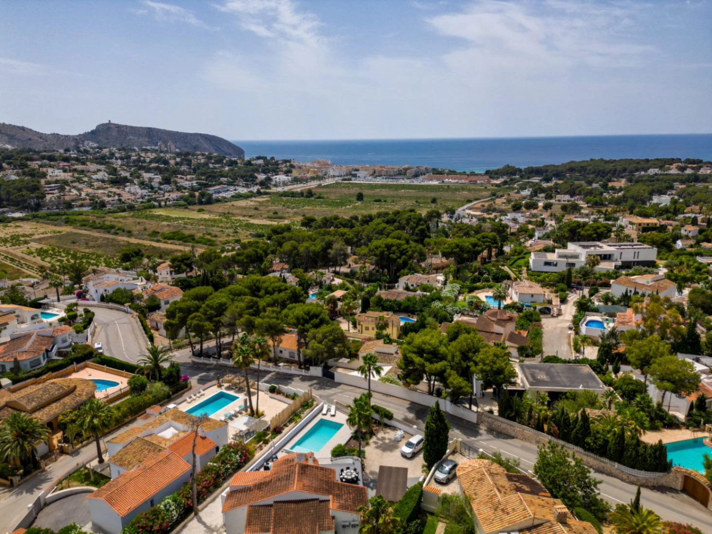 Sea View Villa for sale in Moraira