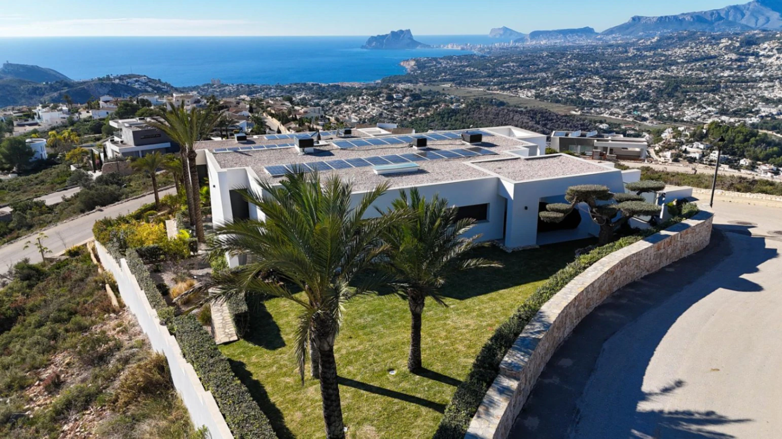 Cumbre del Sol modern luxury villa with panoramic views