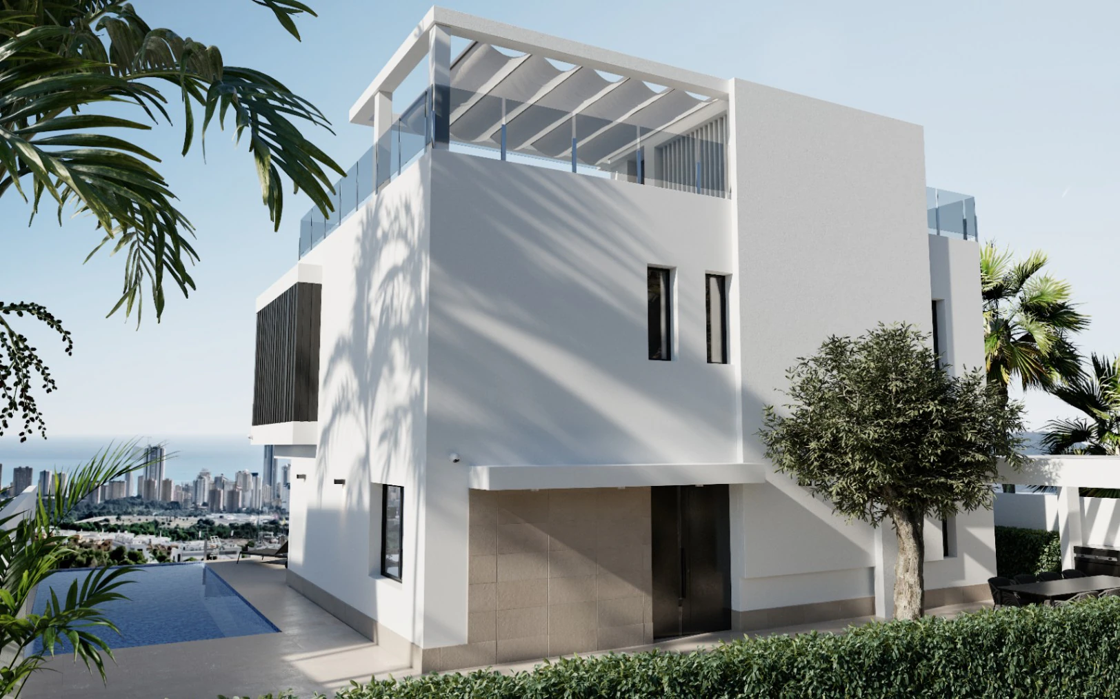 Neue moderne Villen zum Verkauf in Finestrat