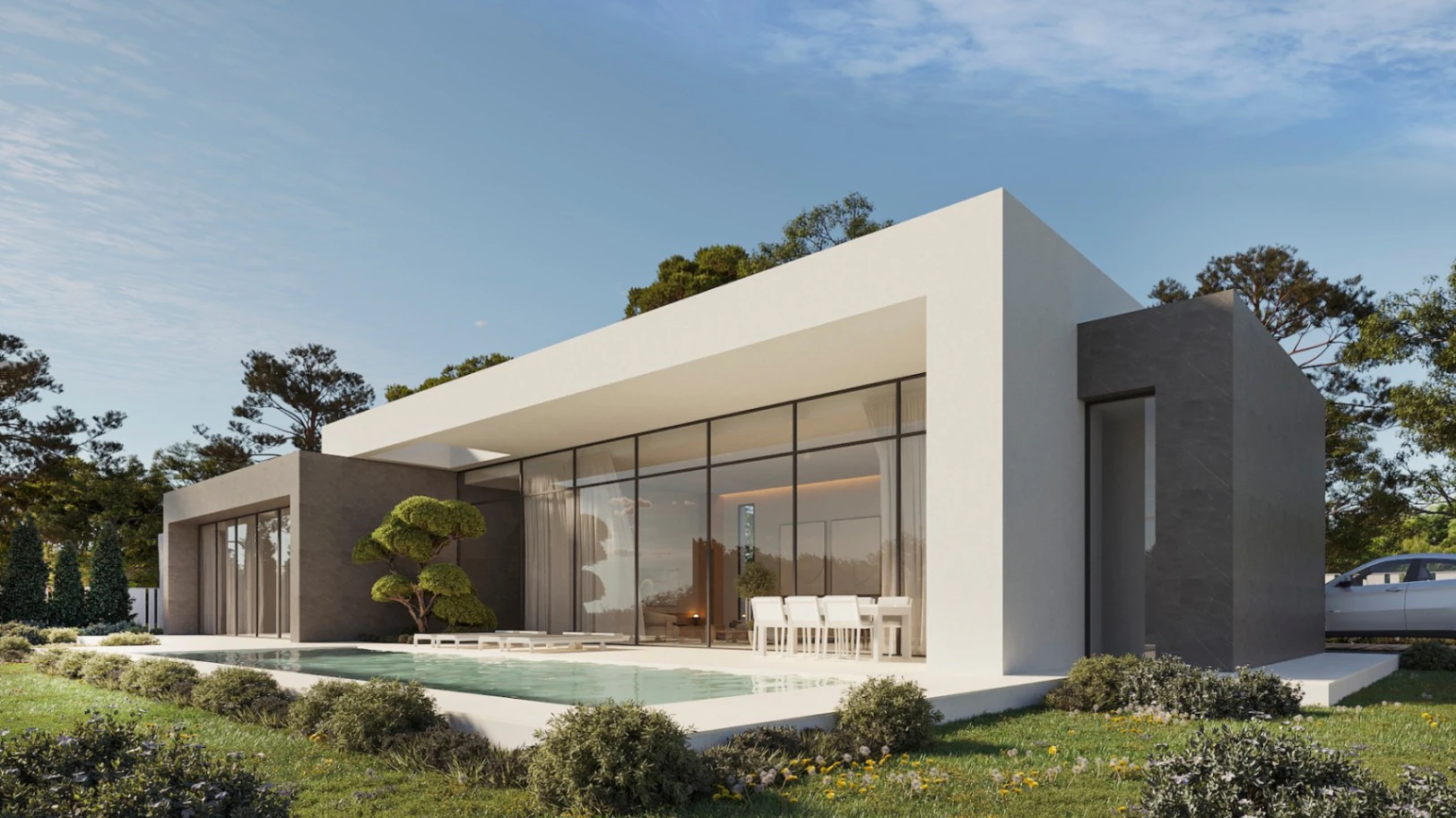 Project for single-storey villa for sale in Calpe