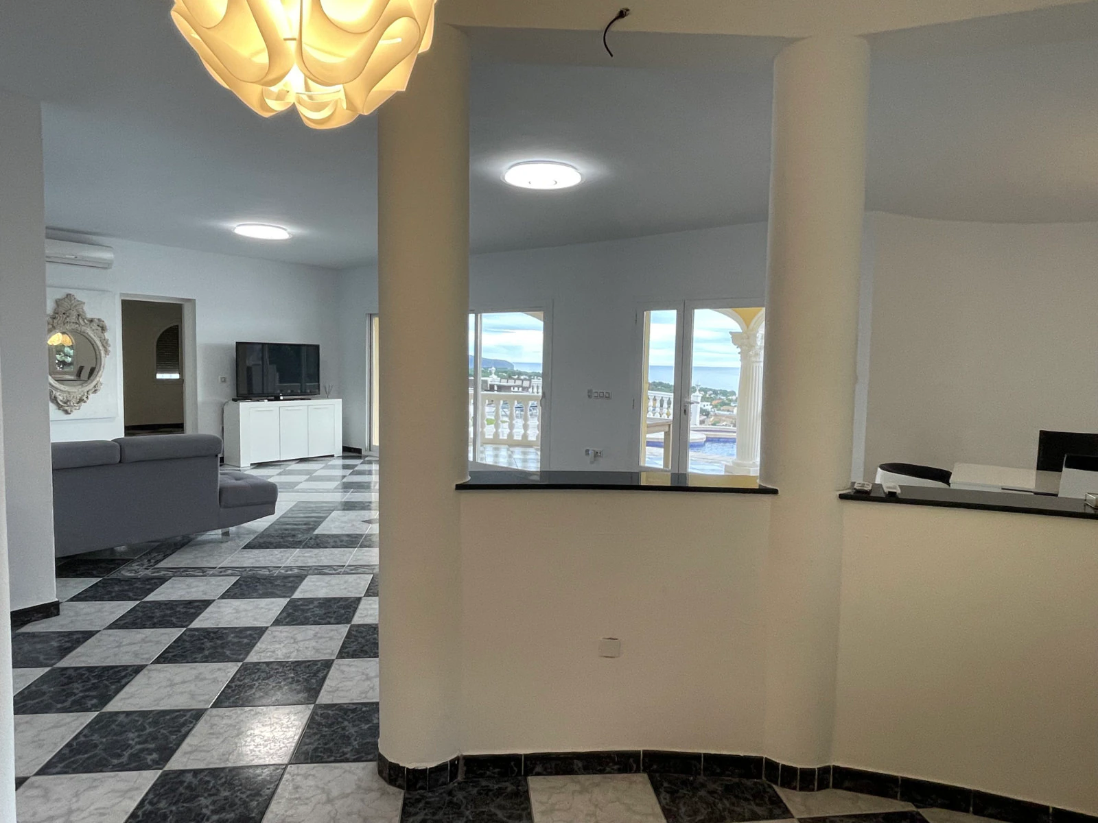 Luxury villa with seaview for sale in Calpe