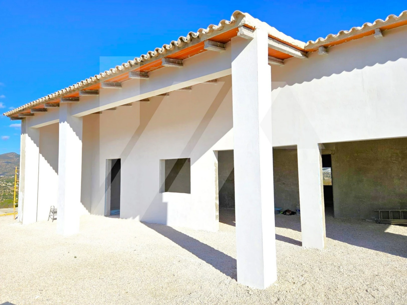 Finca à vendre avec vue sur la mer à Benissa. Costa Blanca.