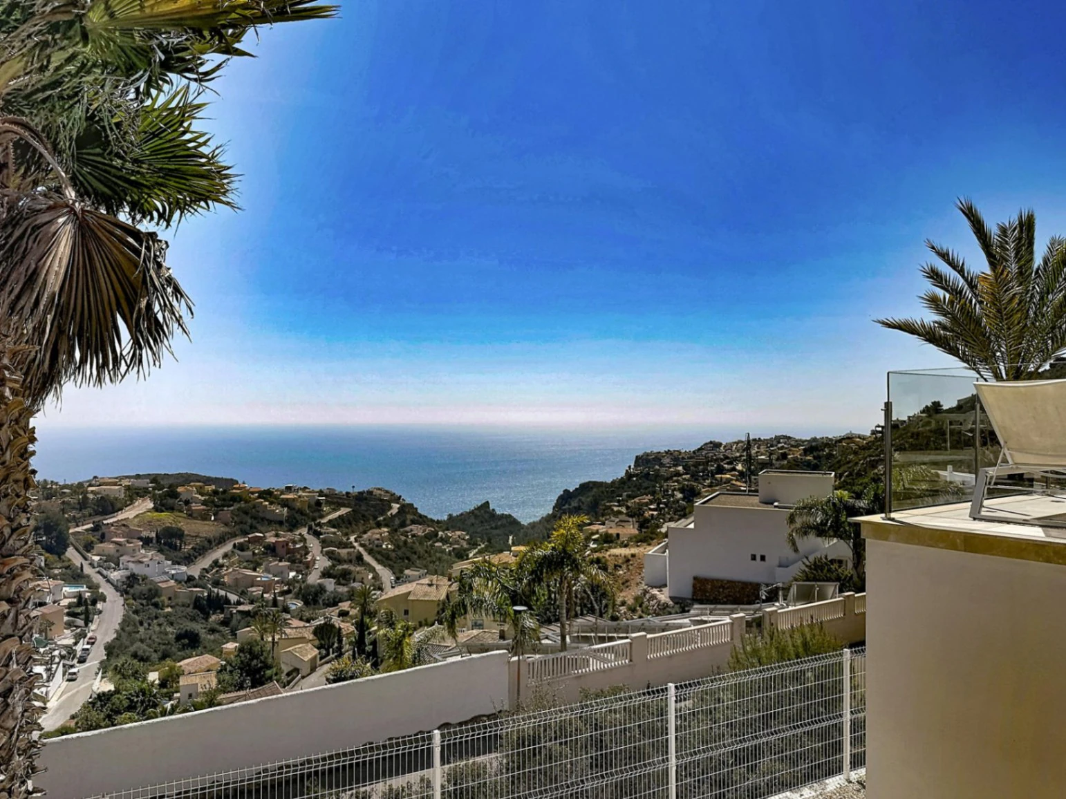 Cumbre del Sol modern villa with panoramic sea views