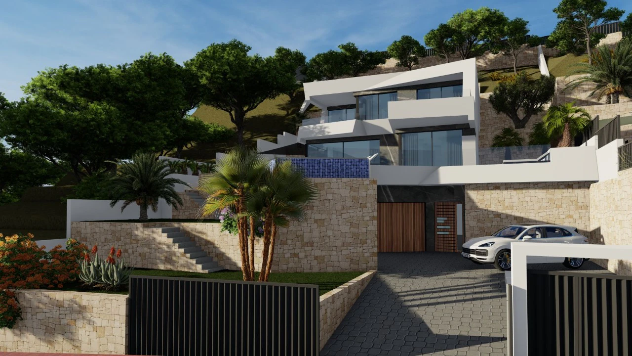 NEW MODERN VILLA PROJECT IN CALPE