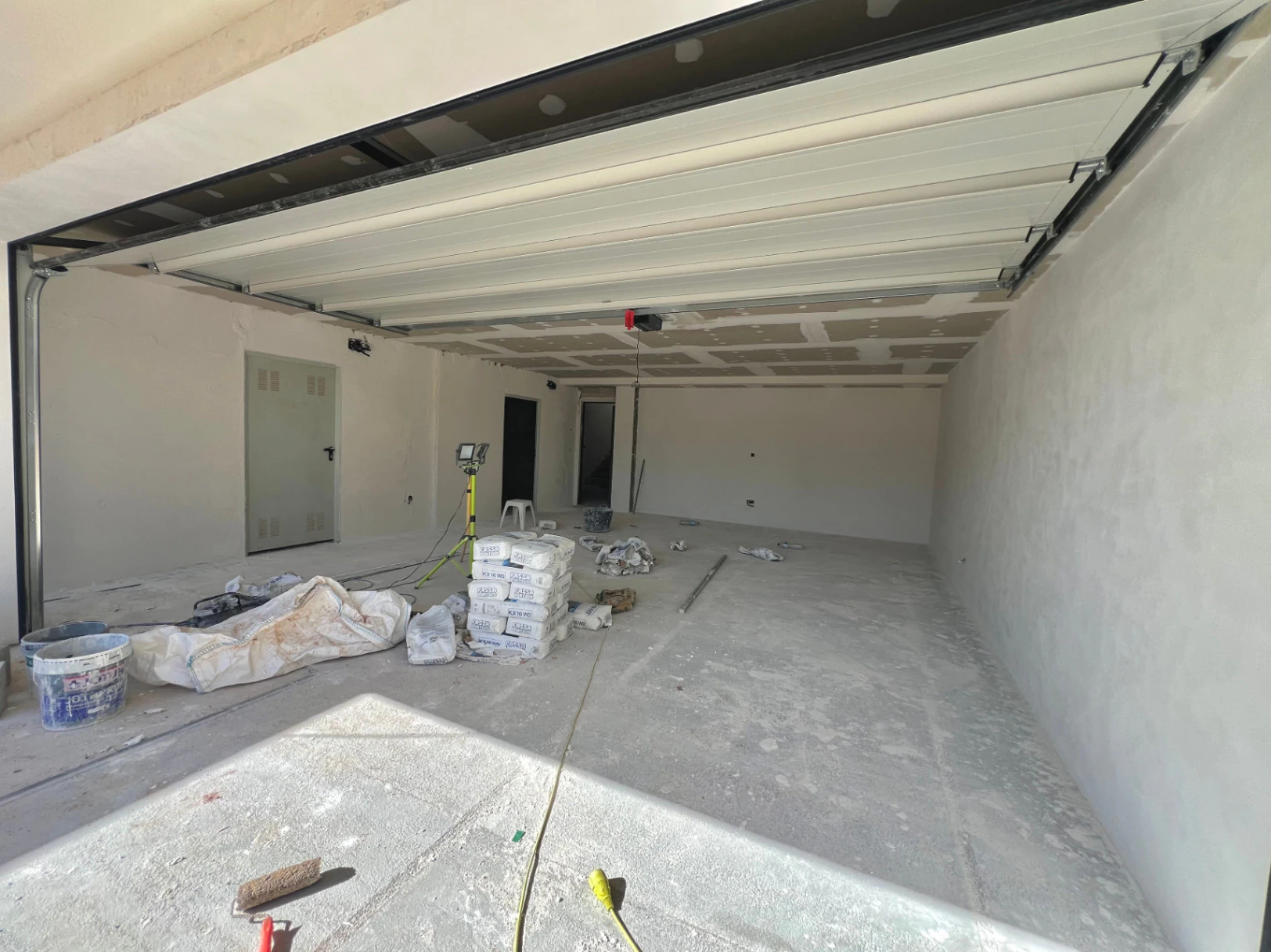 Villa moderna en construcción en la zona del Montgo de Javea