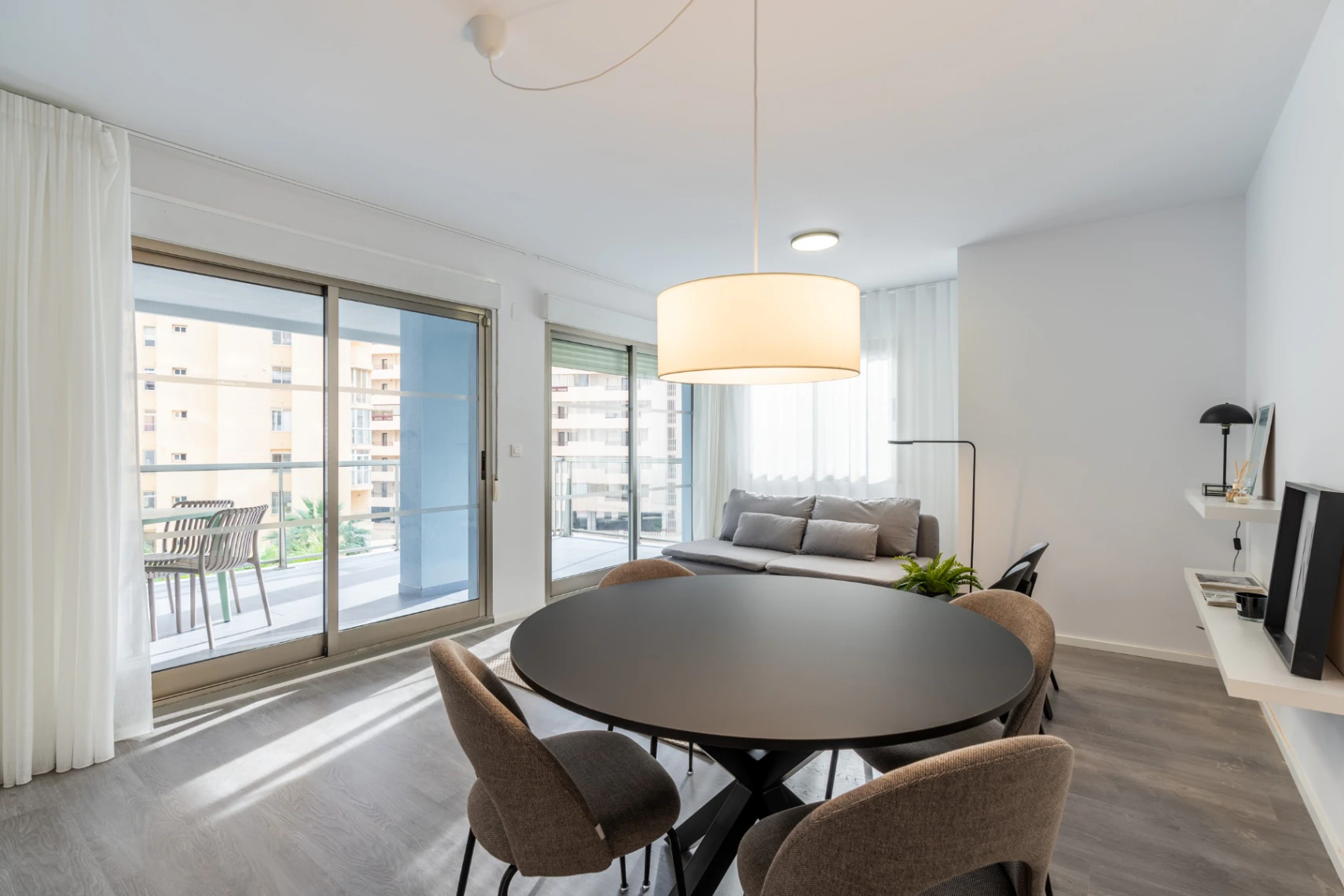 Duplex penthouse with sea views for sale in Calpe