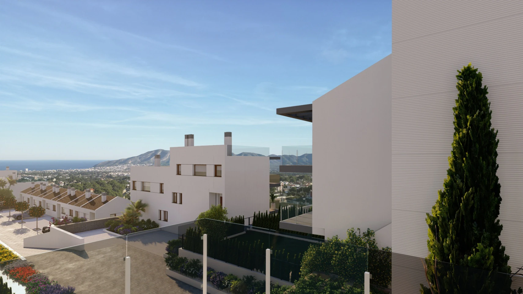 Neue Doppelhaushälfte in La Nucia