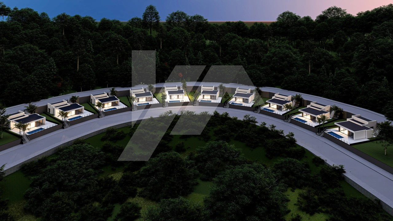 Modern villas for sale in Pedreguer, Costa Blanca.