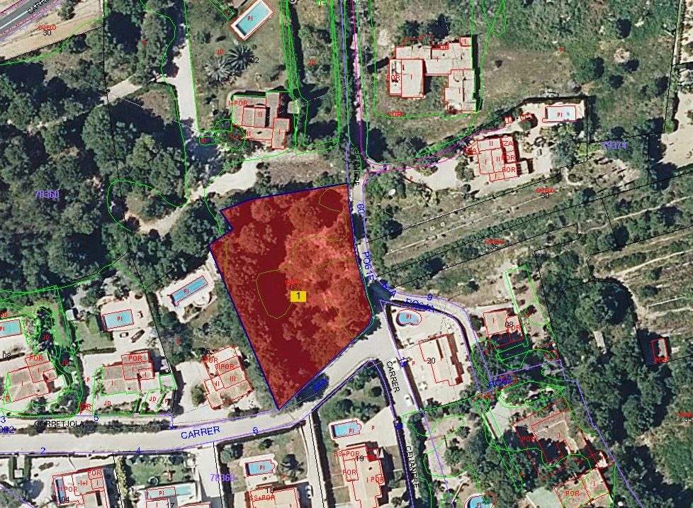 Plot for sale in Jávea / Xàbia