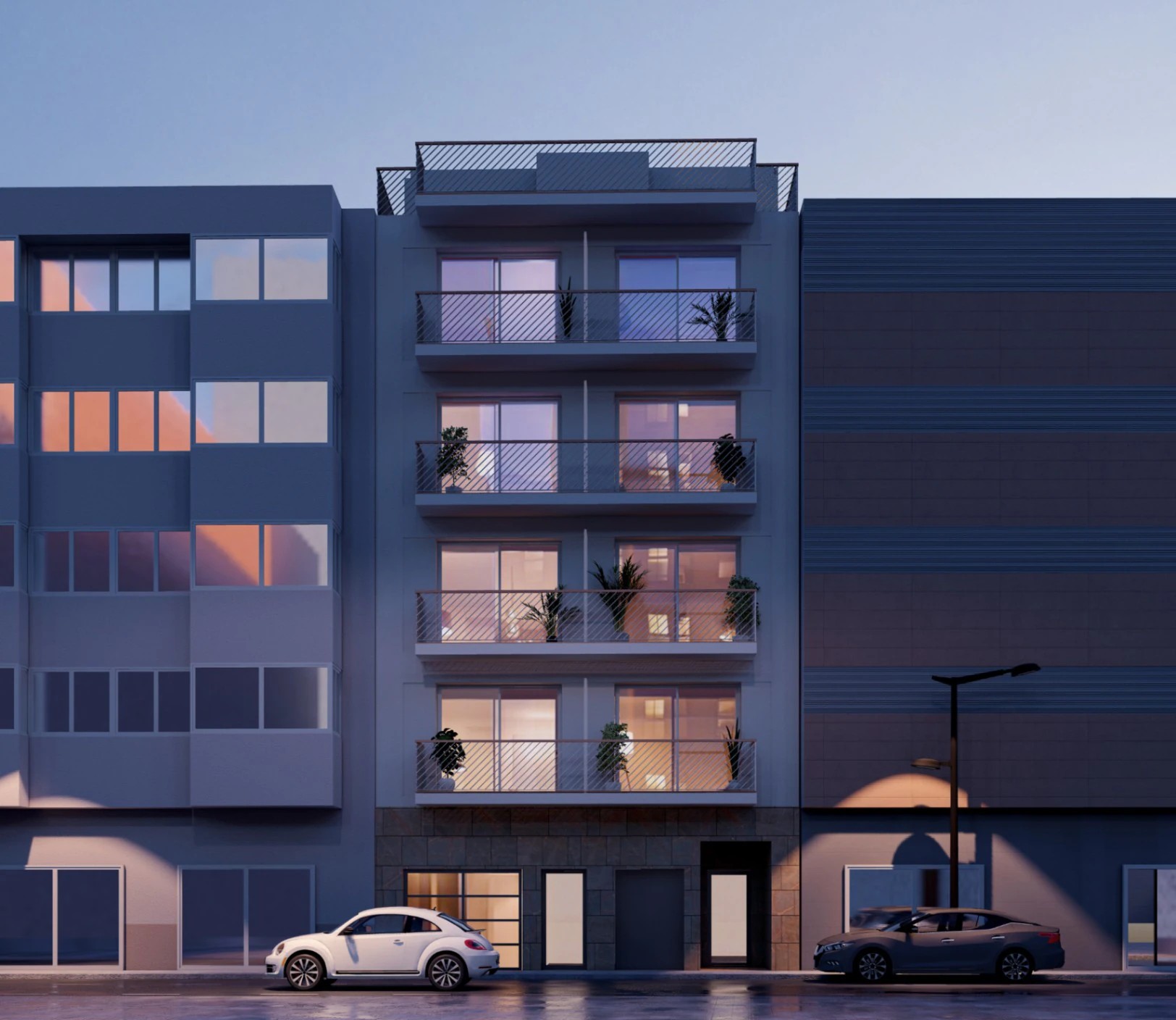 Neue Wohnung im Zentrum von Villajoyosa