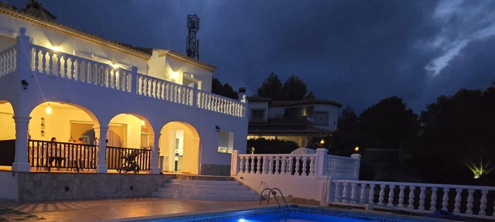 Villa con vistas al mar en venta en Calpe