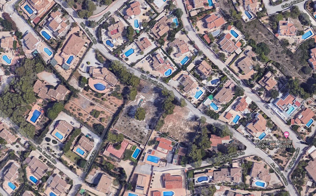 Plot for sale in Calpe