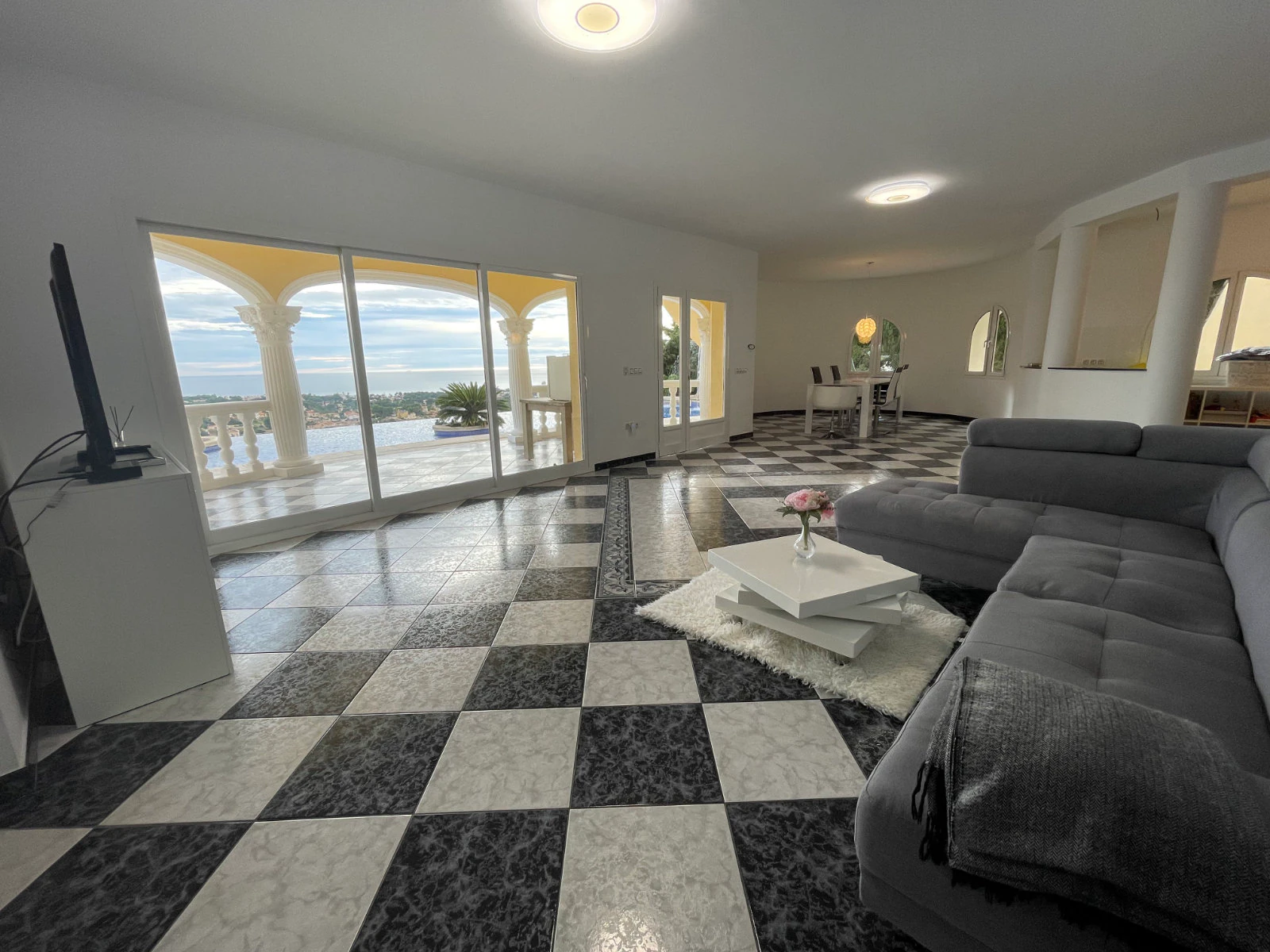 Luxury villa with seaview for sale in Calpe