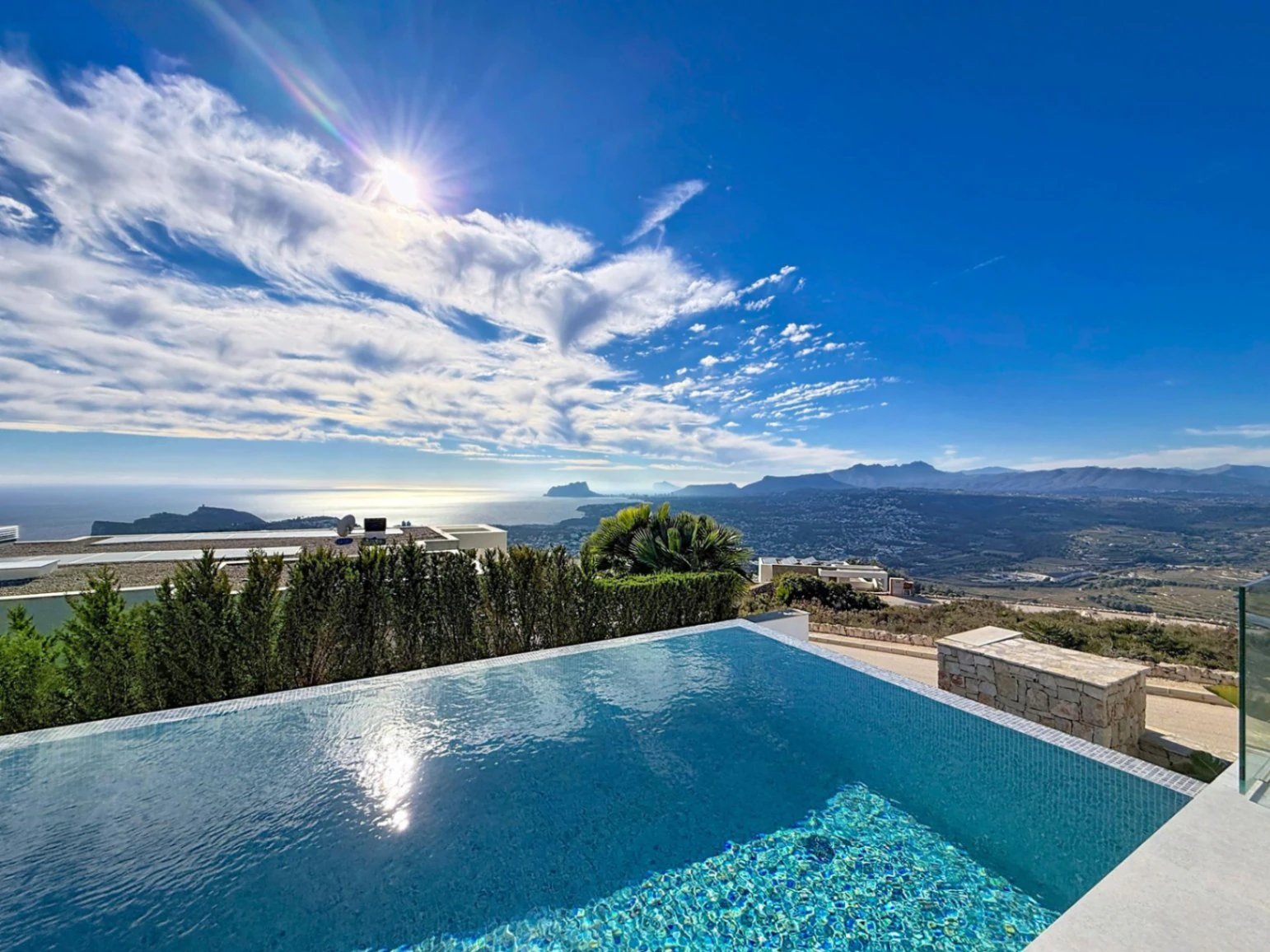 Cumbre del Sol modern luxury villa with panoramic views