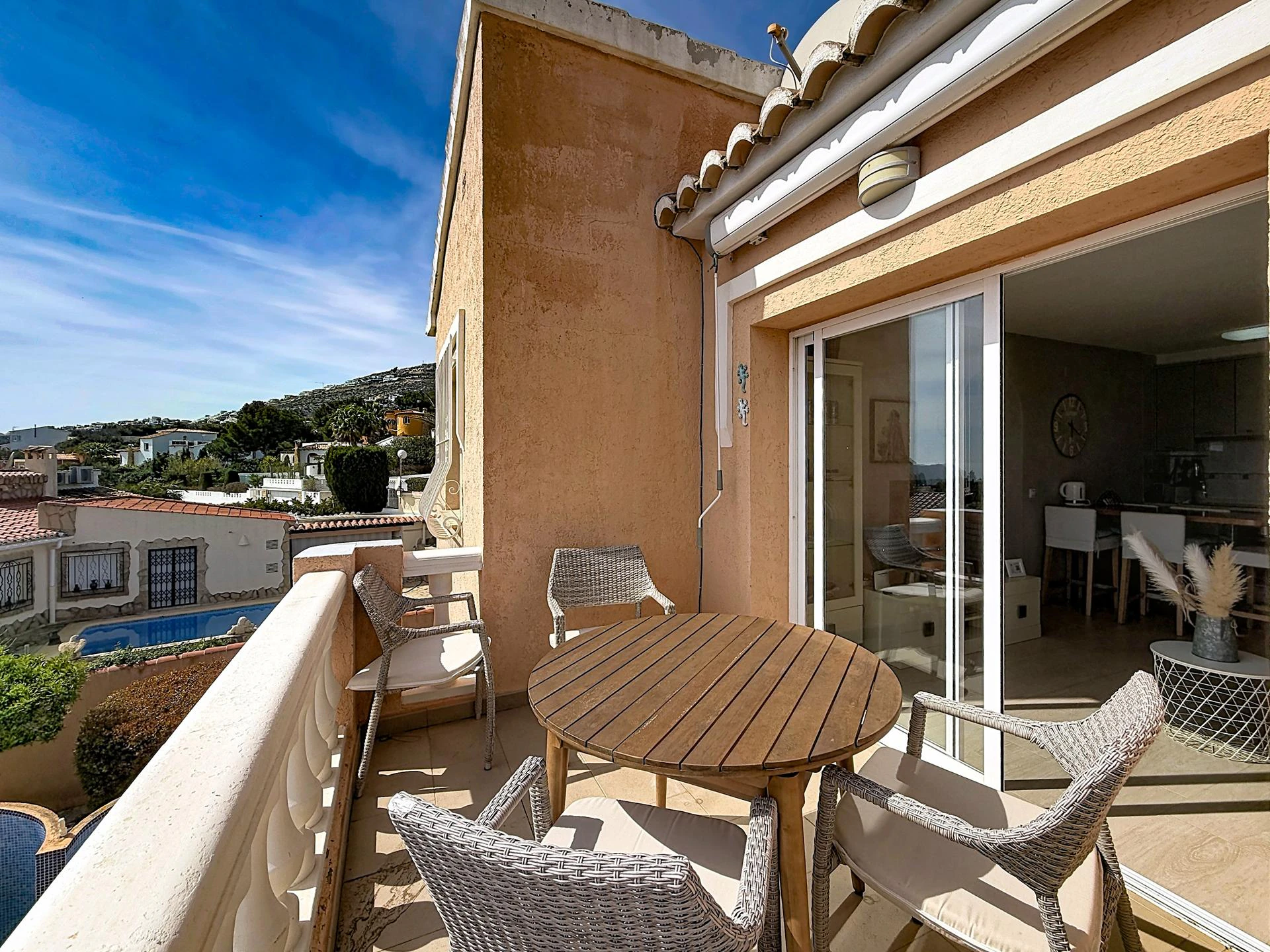 Cumbre del Sol appartement gerenoveerd met uitzicht op zee