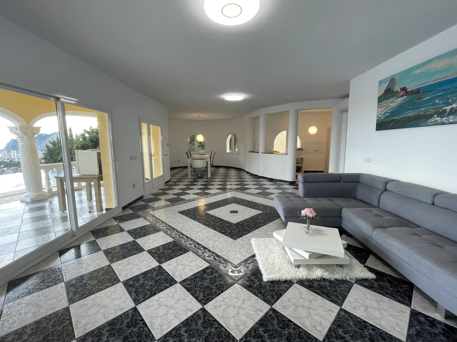 Luxury villa with seaview for sale in Calpe