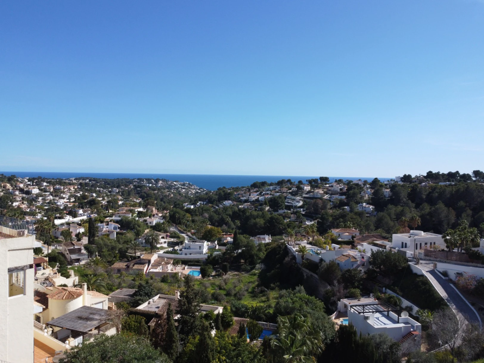 Luxe villa in Benissa met panoramisch uitzicht op zee