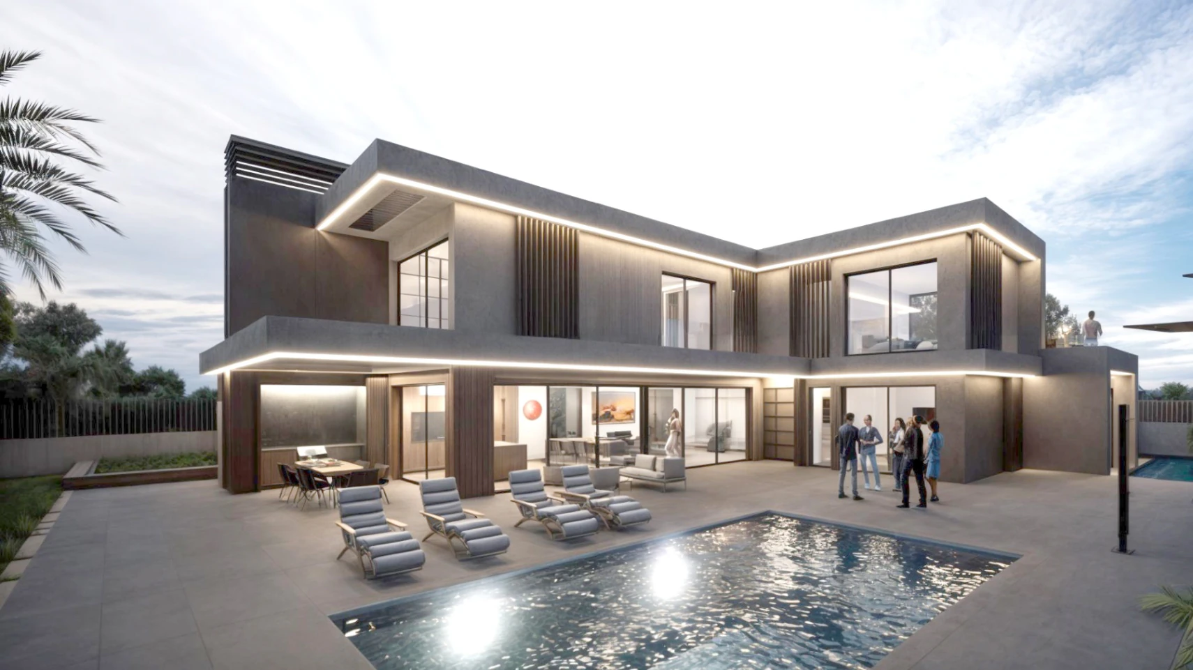 Luxury modern villa in Gran Sol, Calpe with sea views