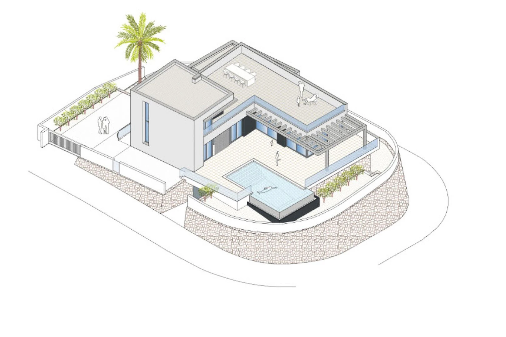 Villa for sale in Moraira