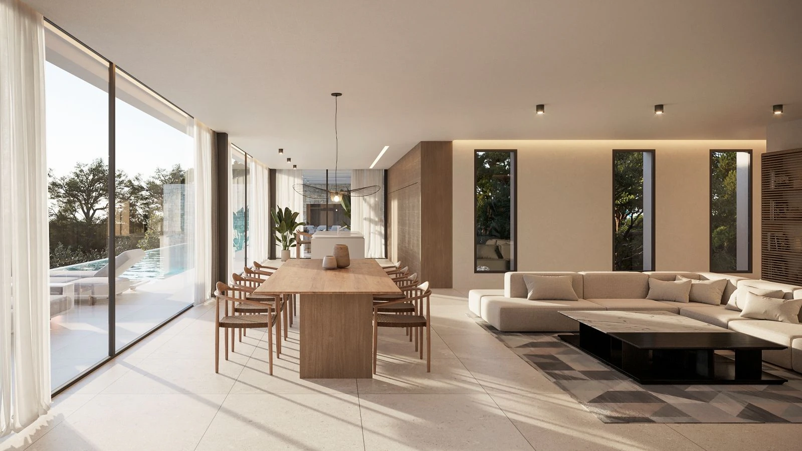 Nuevo proyecto de lujo en Moraira, de estilo moderno y minimalista