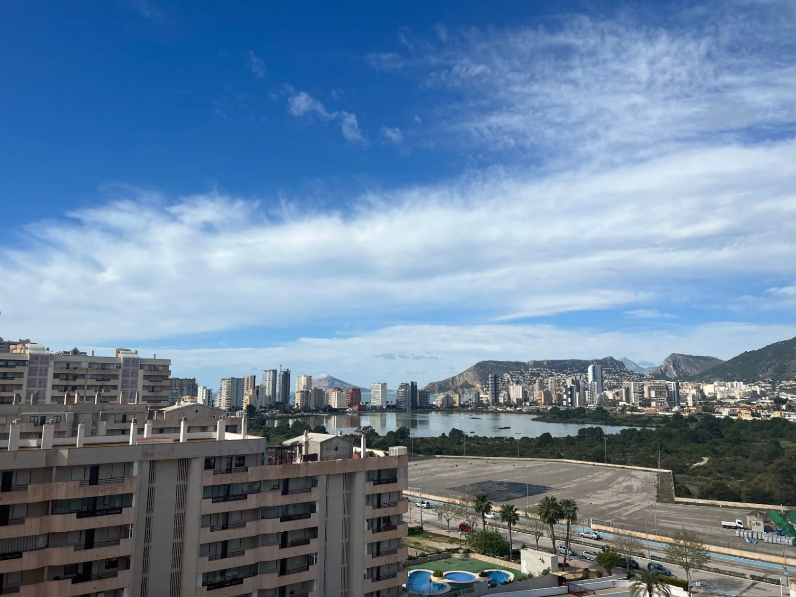 Duplex penthouse with sea views for sale in Calpe