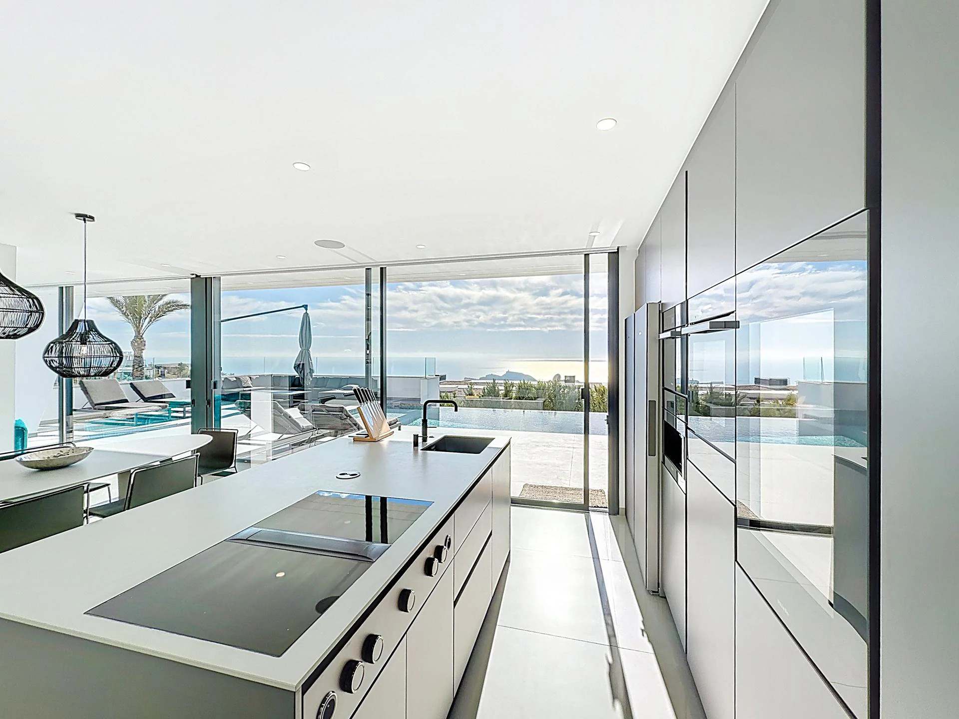Cumbre del Sol modern luxury villa with panoramic views
