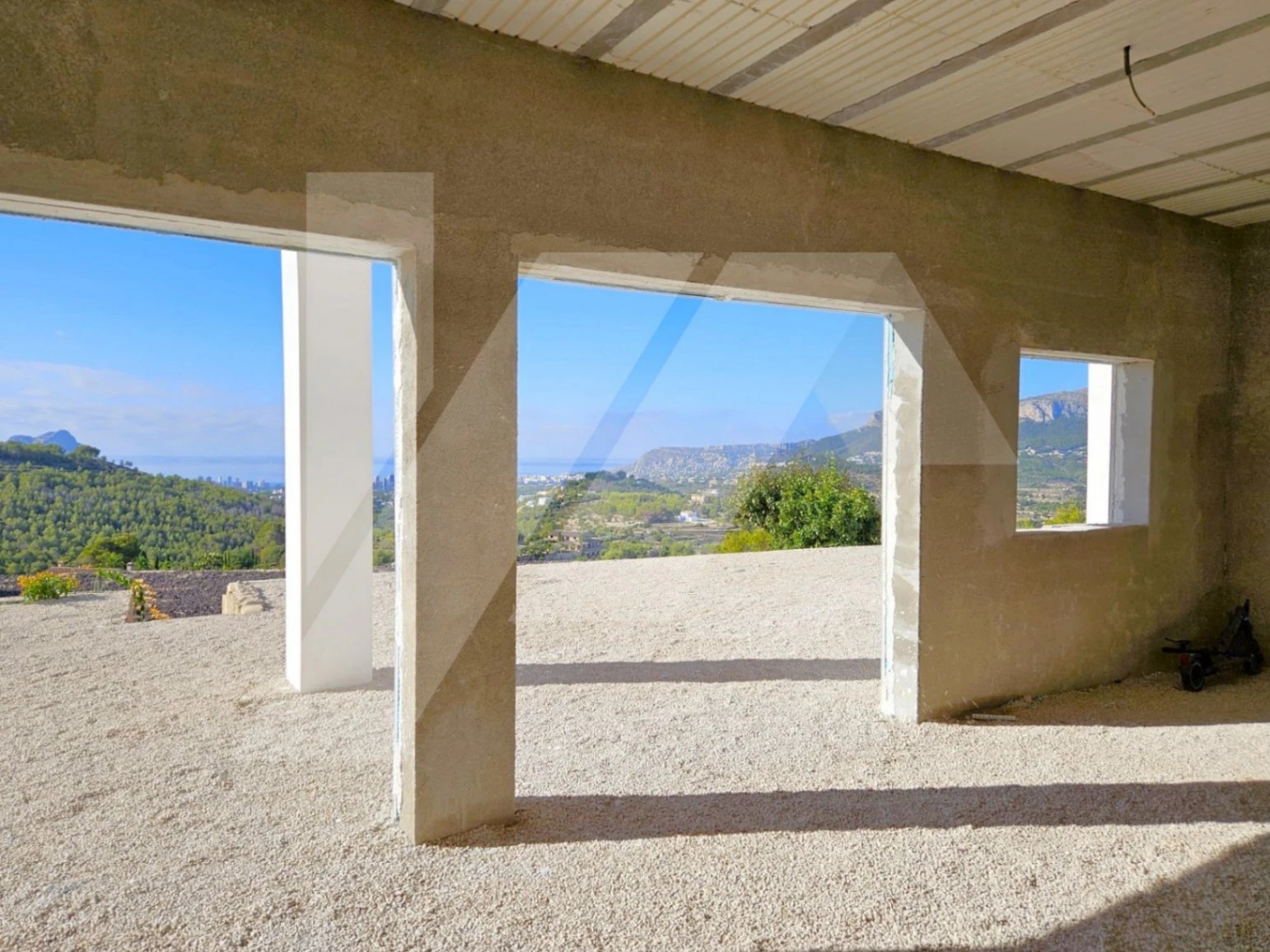 Finca à vendre avec vue sur la mer à Benissa. Costa Blanca.