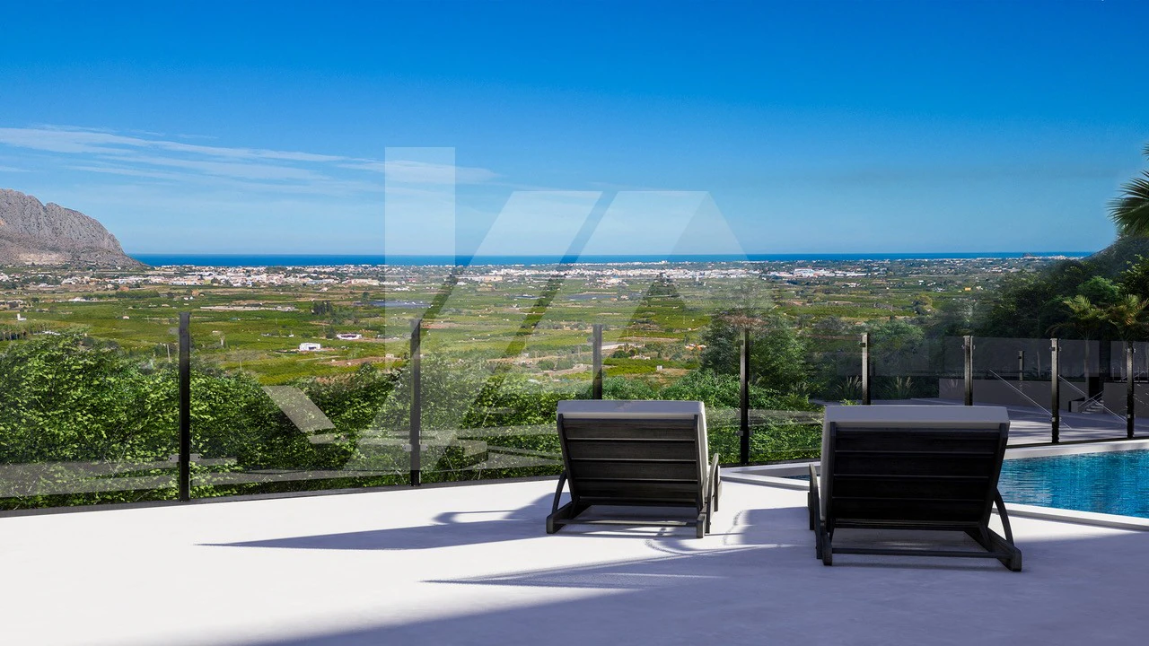 Modern villas for sale in Pedreguer, Costa Blanca.
