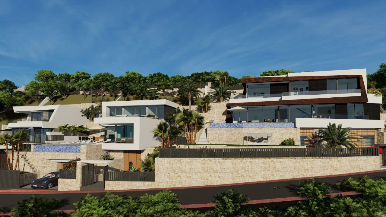 NEW MODERN VILLA PROJECT IN CALPE