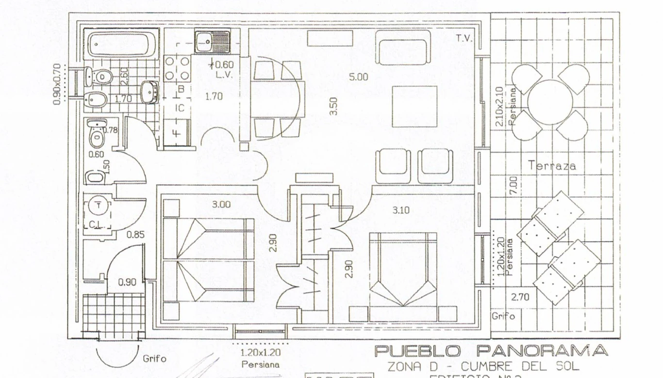 Cumbre del Sol apartment with spectacular sea views in Pueblo Panorama