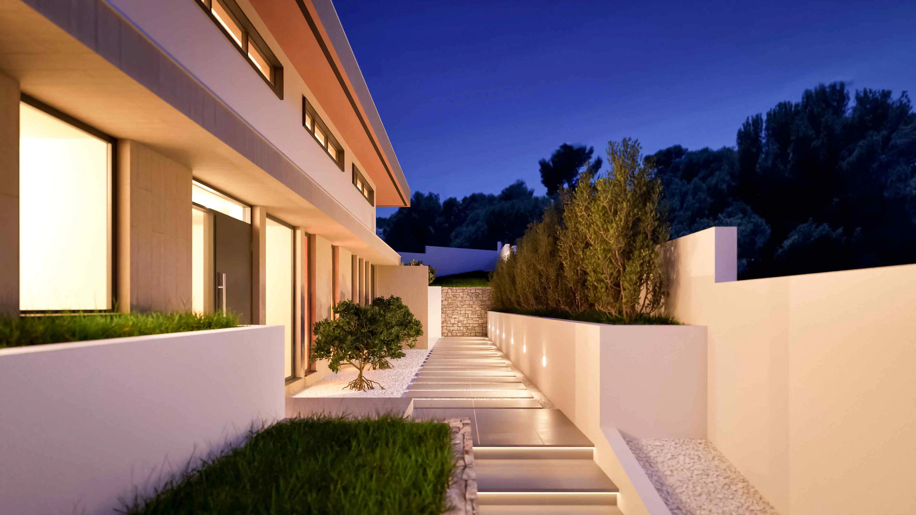 Project: Modern villa for sale in Benimeit, Moraira