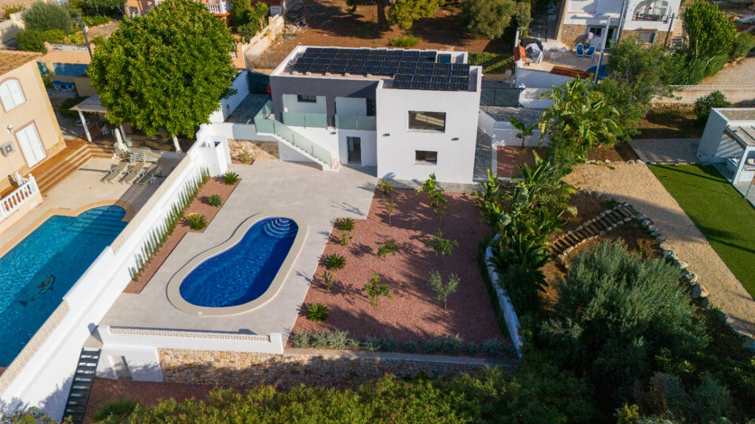Villa independiente en venta en Calpe