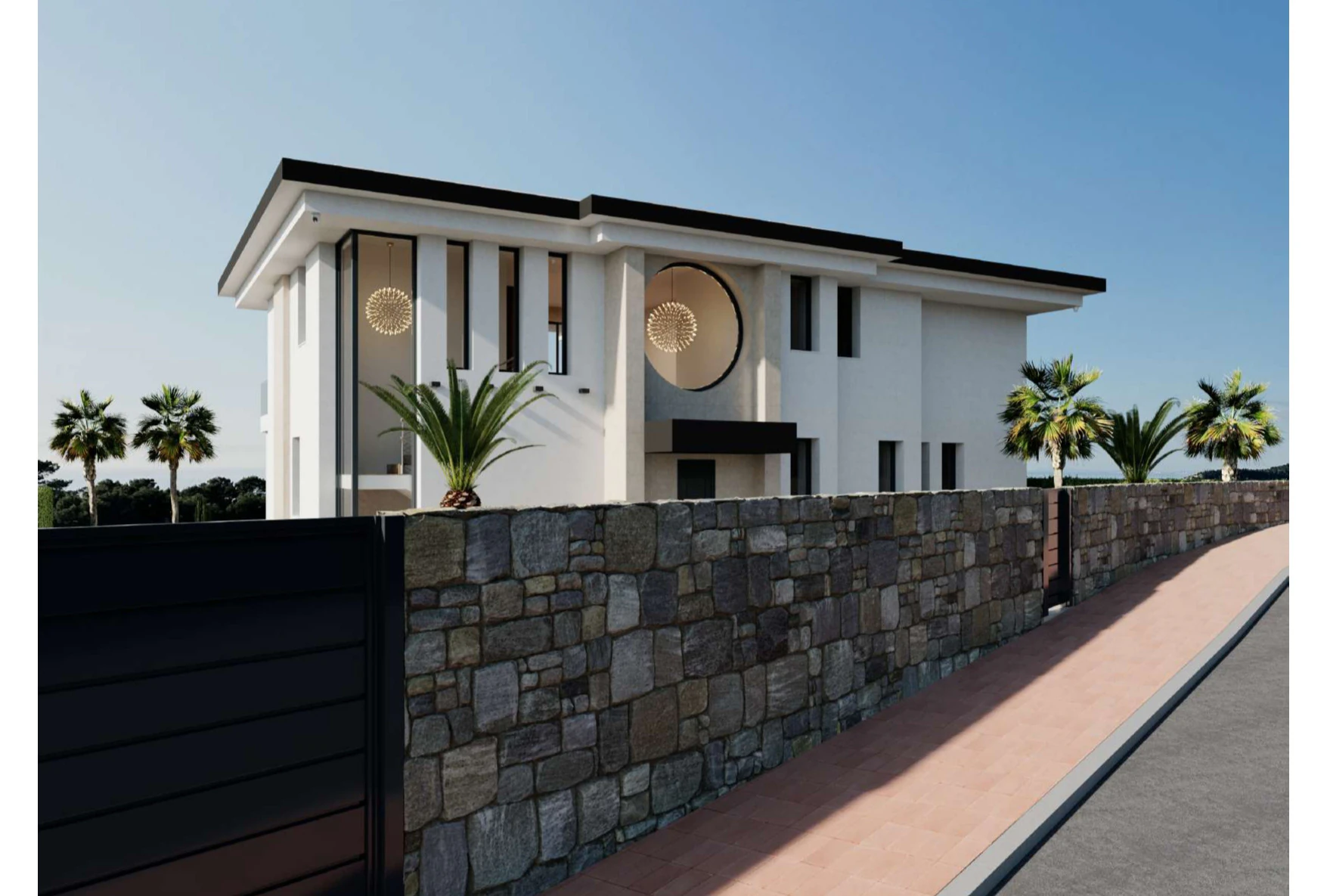 Luxuriöse Neue Villa mit Meerblick in Finestrat