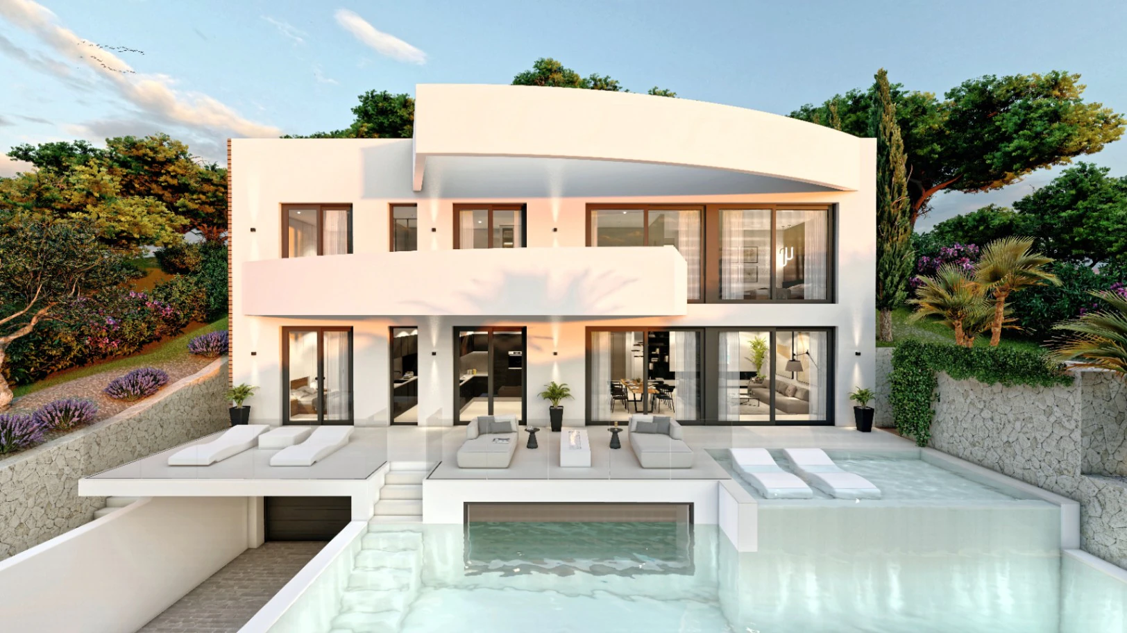 Luxe nieuwe villa te koop in Altea La Vella
